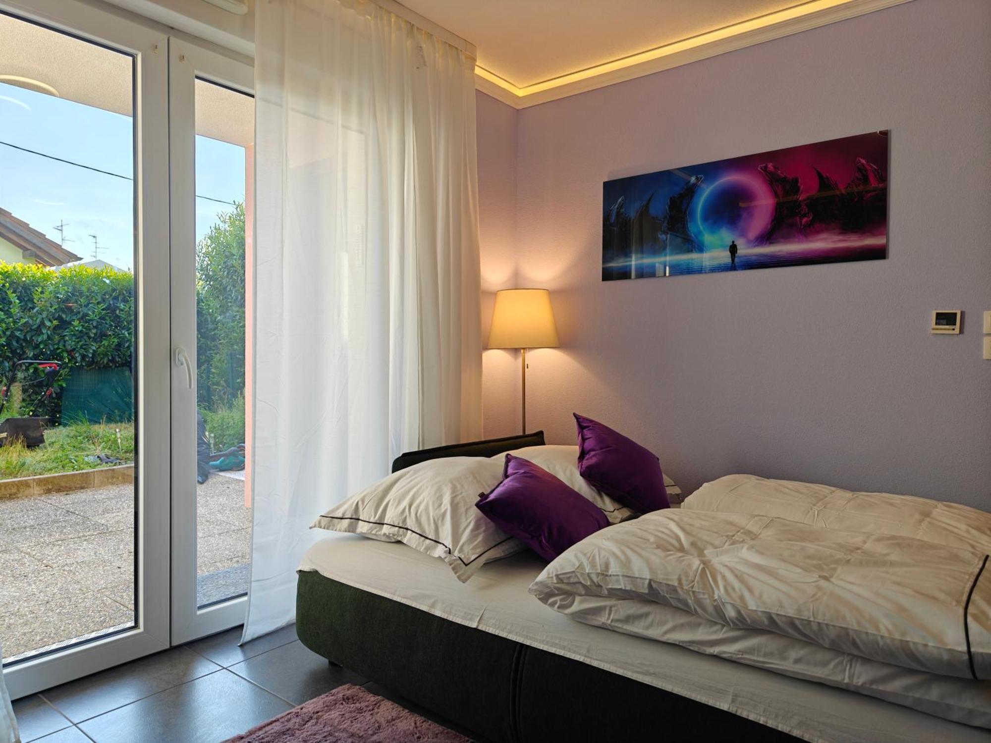 Charming With Garden, Free Parking Near Basel, Airport, Ger'many, France,