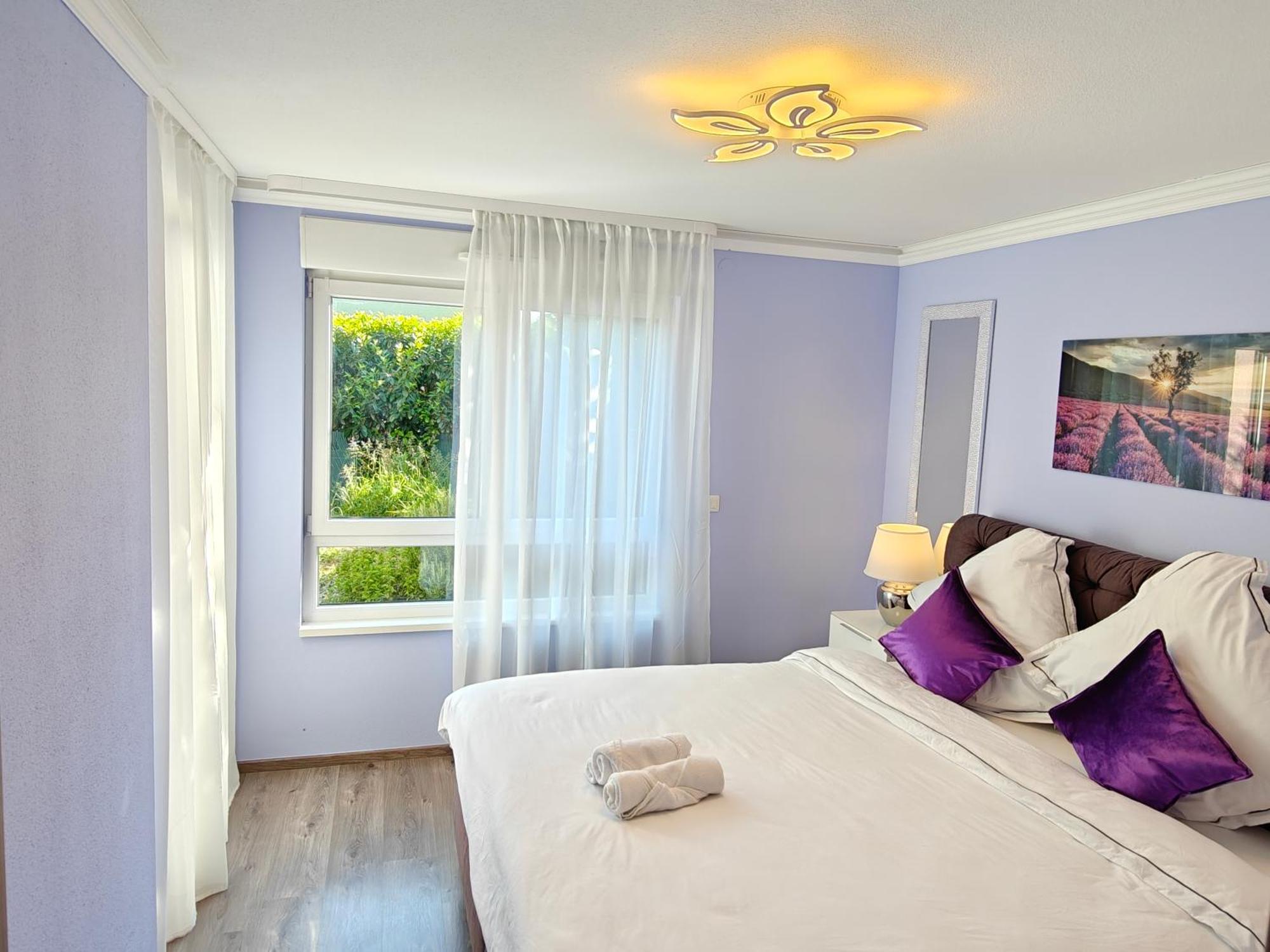 Charming With Garden, Free Parking Near Basel, Airport, Ger'many, France, Apartment *